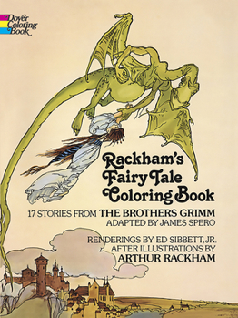 Paperback Rackham's Fairy Tale Coloring Book