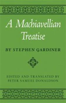 Hardcover A Machiavellian Treatise Book