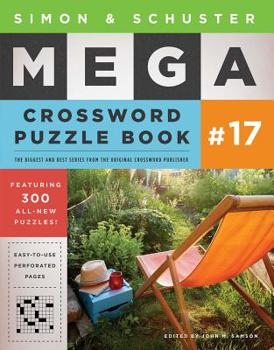 Paperback Simon & Schuster Mega Crossword Puzzle Book #17 Book