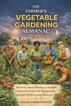 The Farmer's Guide Almanac Vegetable Gardener 2026: Month-by-Month Planting Calendars, Companion Crops, Pest Management, and High-Yield Growing Strategies