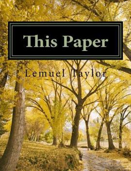 Paperback This Paper: This Power Book