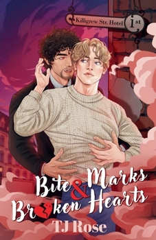 Paperback Bite Marks & Broken Hearts: An MM Paranormal Romance Book