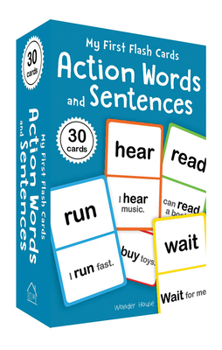 Gift My First Flash Cards: Action Words and Sentences (Flash Cards for Children) Book
