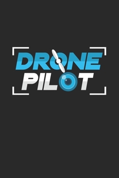 Drone pilot: 6x9 Drones | lined | ruled paper | notebook | notes
