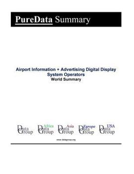 Airport Information + Advertising Digital Display System Operators: Product Revenues by Country