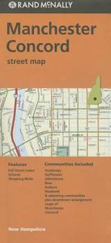 Paperback Rand Mcnally Folded Map: Manchester and Concord Book