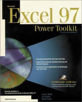 Paperback Excel 97 Power Toolkit with CD Book