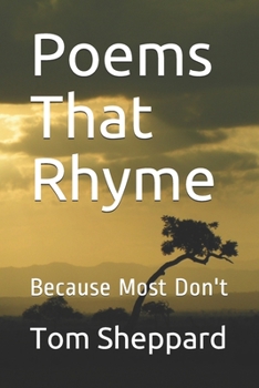 Paperback Poems That Rhyme: Because Most Don't Book