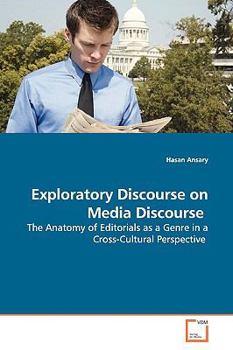 Paperback Exploratory Discourse on Media Discourse Book