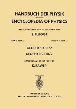 Paperback Geophysik III / Geophysics III Book