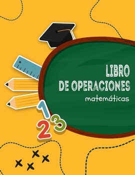 Paperback libro de operaciones matemáticas [Spanish] Book