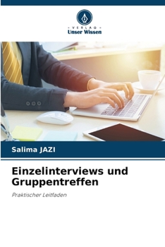 Paperback Einzelinterviews und Gruppentreffen [German] Book