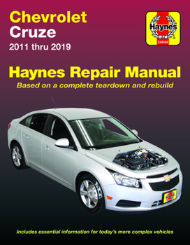 Paperback Chevrolet Cruze 2011-19 Book