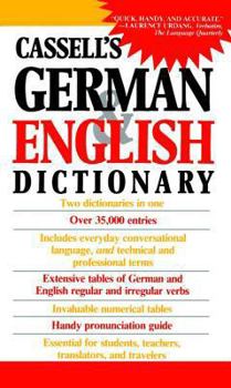 Paperback Cassell's German & English Dictionary Book