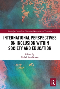 Paperback International Perspectives on Inclusion within Society and Education Book