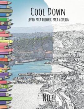 Paperback Cool Down - Livro para colorir para adultos: Nice [Portuguese] Book