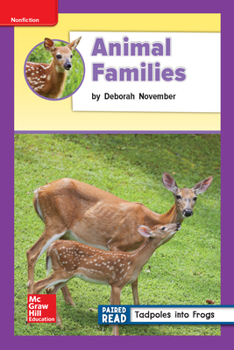 Spiral-bound Reading Wonders Leveled Reader Animal Families: Ell Unit 2 Week 4 Grade 2 Book