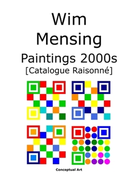 Paperback Wim Mensing Paintings 2000s Catalogue Raisonné Book