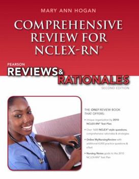 Paperback Pearson Reviews & Rationales: Comprehensive Review for Nclex-RN [With Access Code] Book