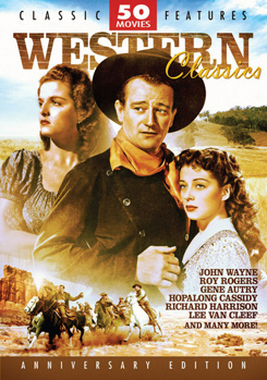 DVD Western Classics 50 Movies Book