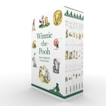 Winnie The Pooh The Complete Collection 6 Books Slipcase