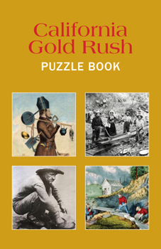 Paperback California Gold Rush Puzzle Book