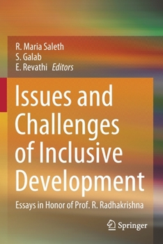 Paperback Issues and Challenges of Inclusive Development: Essays in Honor of Prof. R. Radhakrishna Book