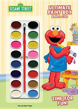 Paperback Sesame Street Ultimate Paint Box: Time for Fun! [With Paint Brush and Paint] Book