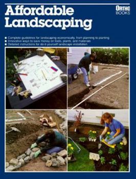 Paperback Affordable Landscaping Book