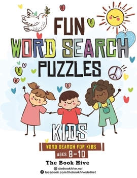 Paperback Fun Word Search Puzzles Kids: Word Search for Kids Ages 8-10 [Large Print] Book