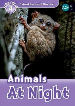Paperback Read and Discover Level 4 Animals at Night Book