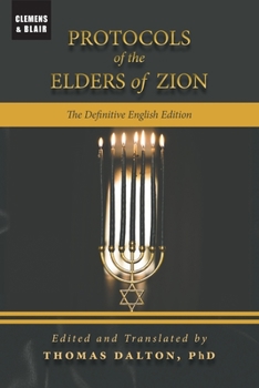 Paperback Protocols of the Elders of Zion: The Definitive English Edition Book