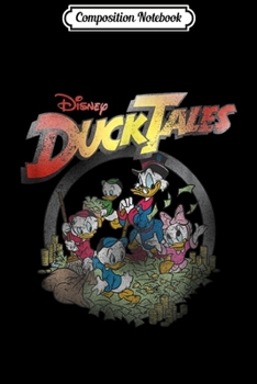 Paperback Composition Notebook: Disney DuckTales Money Journal/Notebook Blank Lined Ruled 6x9 100 Pages Book