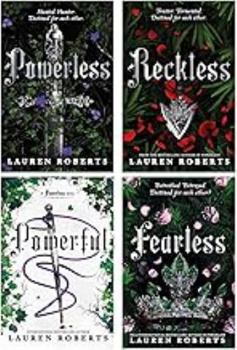 The Powerless Trilogy 4 Books Collection Set by Lauren Roberts (Powerless, Reckless, Powerful, Fearless)