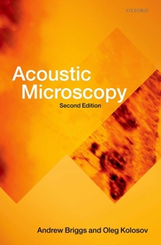 Hardcover Acoustic Microscopy Book