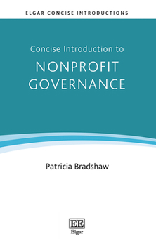 Paperback Concise Introduction to Nonprofit Governance (Elgar Concise Introductions) Book