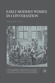 Paperback Early Modern Women in Conversation Book