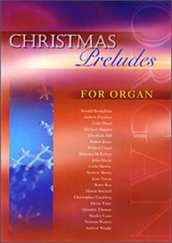 Paperback Christmas Preludes for Organ Book