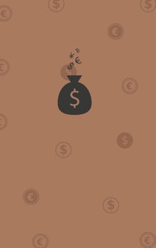 Hardcover (Brown) Smart Monthly Budget Planner, Blank Lined, Write-in, Undated 3 Year Expense Tracker. Book