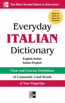 Paperback Everyday Italian Dictionary Book