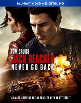 Blu-ray Jack Reacher: Never Go Back Book