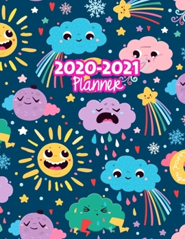 2020-2021 Planner: Two Year Calendar Organizer and Goal Journal | January 2020 - December 2021 Daily, Weekly and Monthly Planner Book with Back Sticker Expression Wall for 2 Years | Design Code 769910