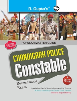 Paperback Chandigarh Police: Constable Exam Guide Book