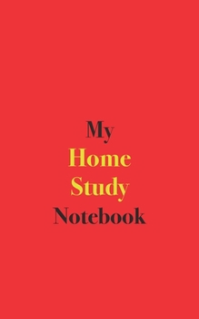 My Home Study Notebook: Blank Lined Notebook