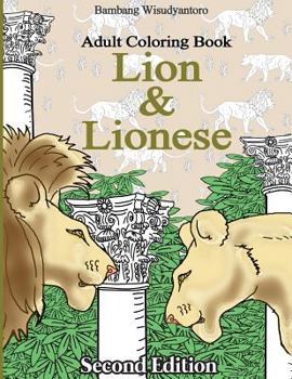 Paperback Lion and Lionese: Adult Coloring Book