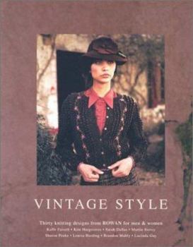 Paperback Vintage Style : 30 Knitting Designs from Rowan Book