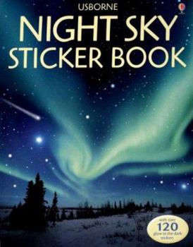Paperback Night Sky Sticker Book [With Stickers] Book