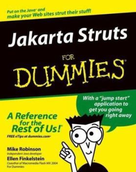 Paperback Jakarta Struts for Dummies Book