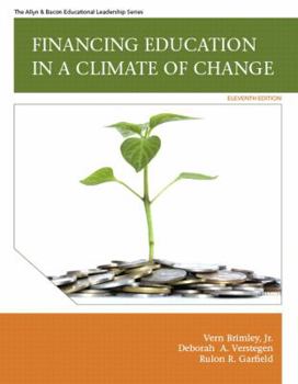 Hardcover Financing Education in a Climate of Change Book