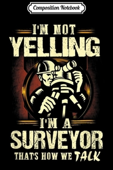 Paperback Composition Notebook: I'm Proud Dad of A Freaking Awesome Surveyor Journal/Notebook Blank Lined Ruled 6x9 100 Pages Book